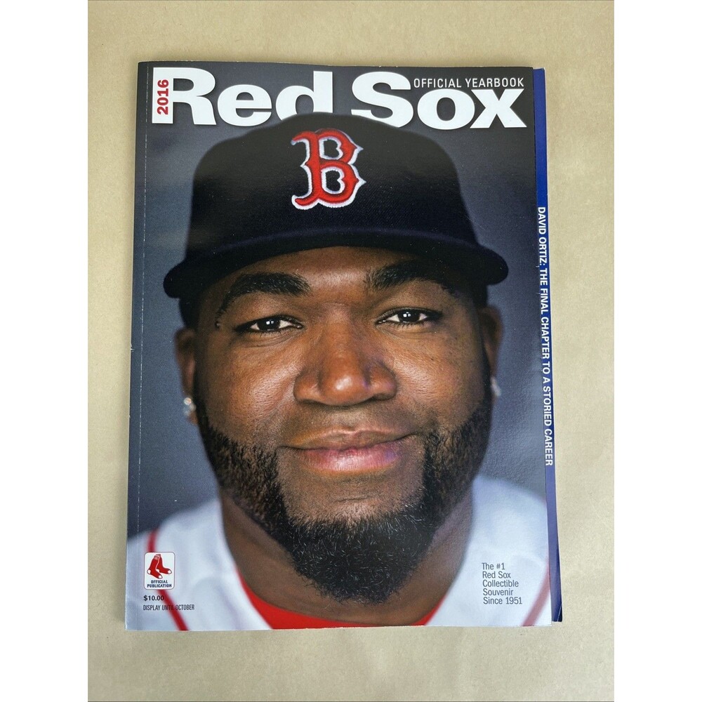 2016 Boston Red Sox Official Yearbook